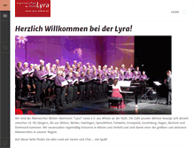 Tablet Screenshot of lyra-witten.de
